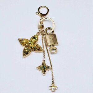 Authentic Louis Vuitton Lock & Key with unbranded Bagcharm, Keycharm, Keychain